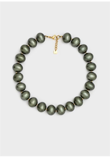 collana rita girocollo perle NALì | LNCL0159GRIGIO SCURO